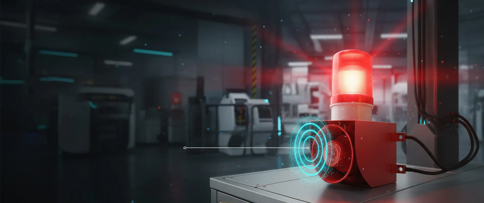 太阳能感应声光报警器